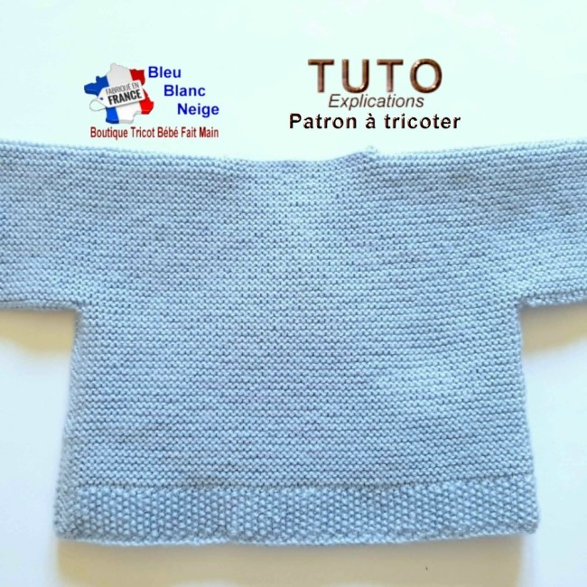 Patron à tricoter Brassière Facile