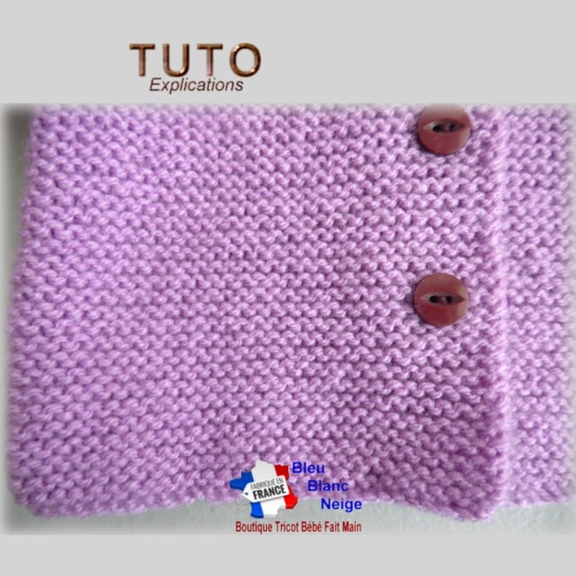 Paletot tricot bb patron explications
