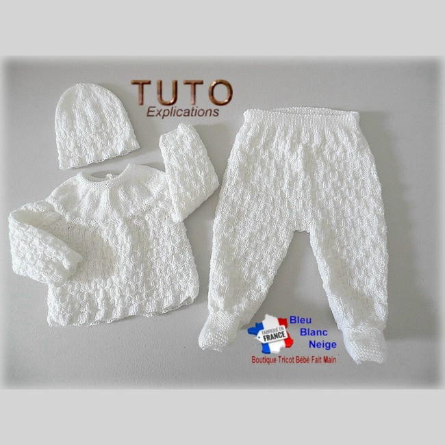 Patron layette bébé à tricoter