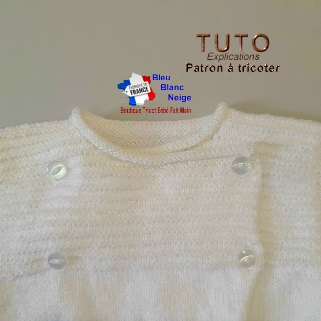 Patron à tricoter modèle tricot bébé