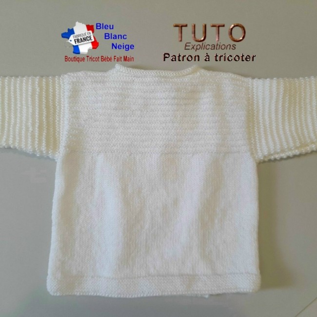 Patron à tricoter modèle tricot bébé