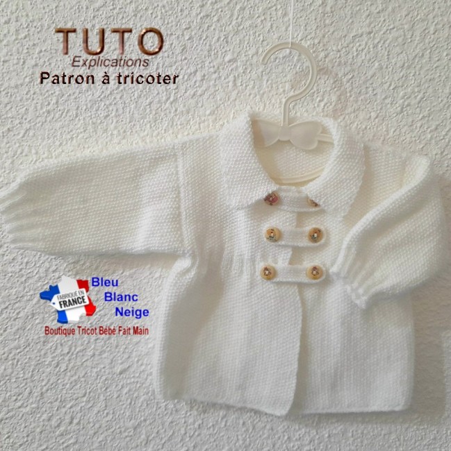 patron tricot layette à tricoter