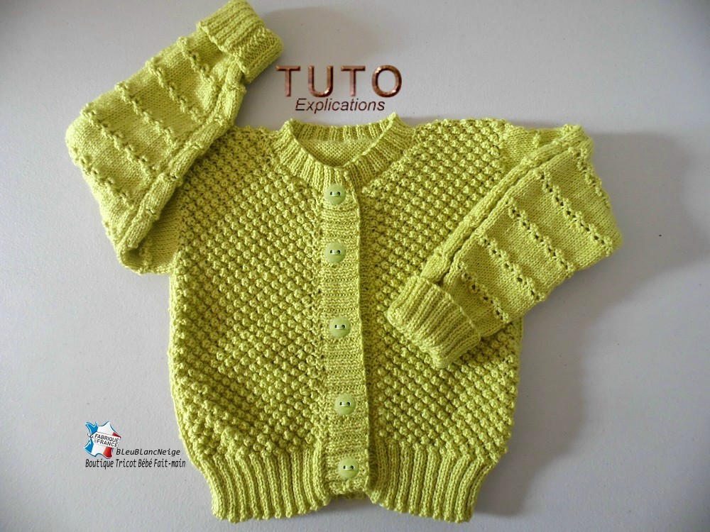 TUTO Tu 418 4 Tailles Patron Gilet Enfant Tricoter TUTO Tu 418 4 Tailles Patron Gilet Enfant Tricoter