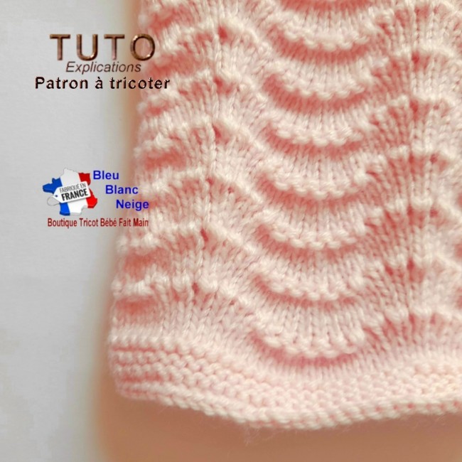 Patron à tricoter layette tricot bébé