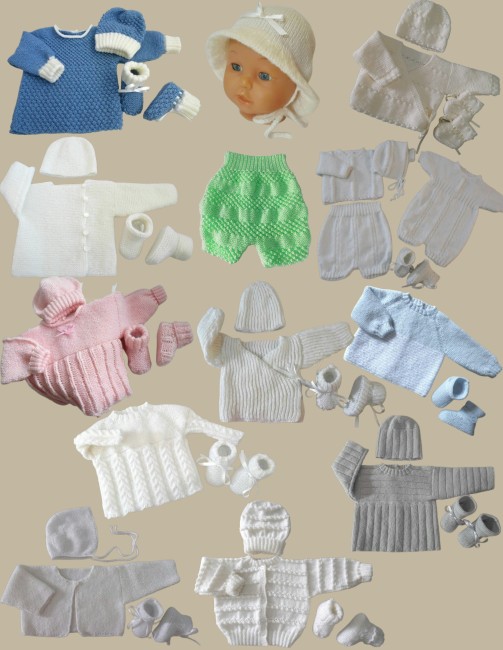 Livre tricot bébé en PDF 
