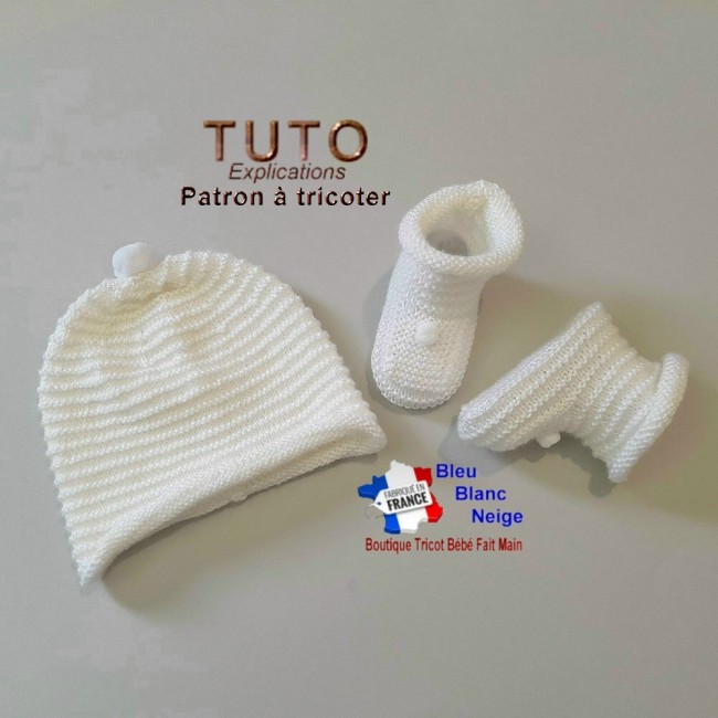 Patron à tricoter modèle tricot bébé