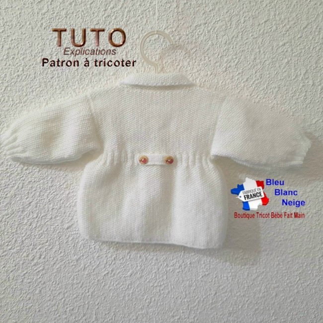 Patron à tricoter layette tricot bébé