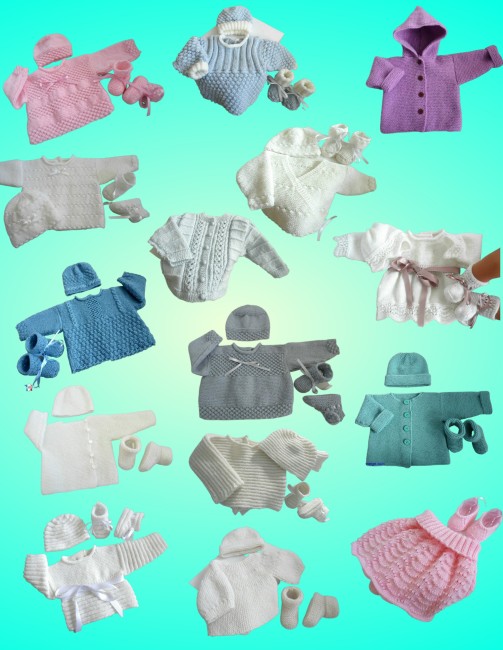 Livre tricot bébé en PDF