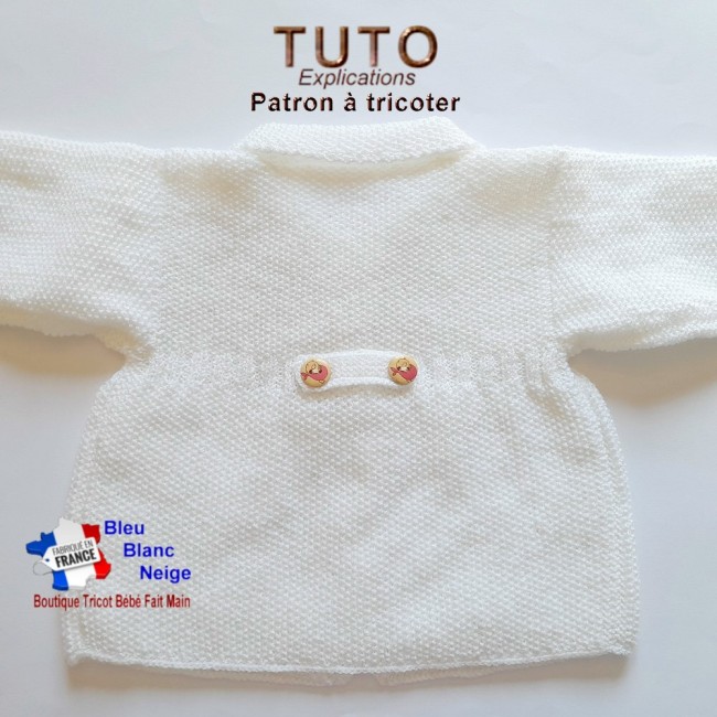 Patron à tricoter layette tricot bébé