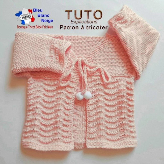Patron à tricoter tricot bébé 