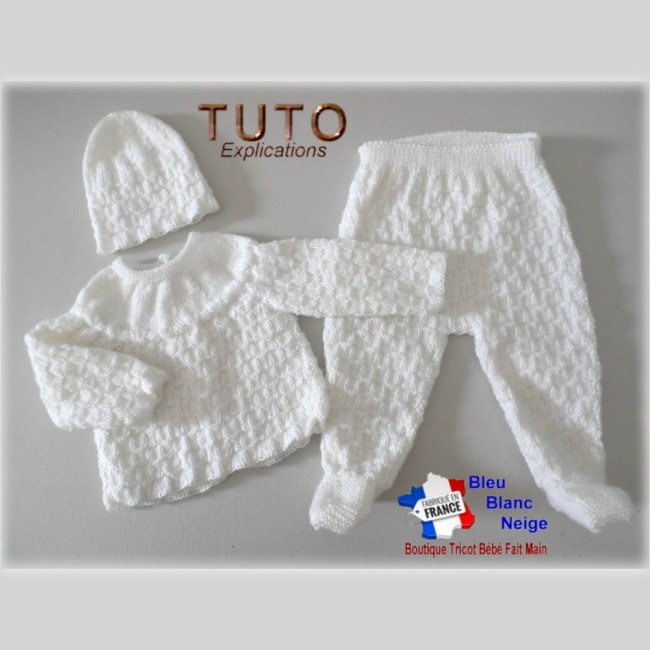 Layette à tricoter patron en pdf