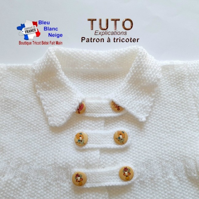 patron tricot layette à tricoter
