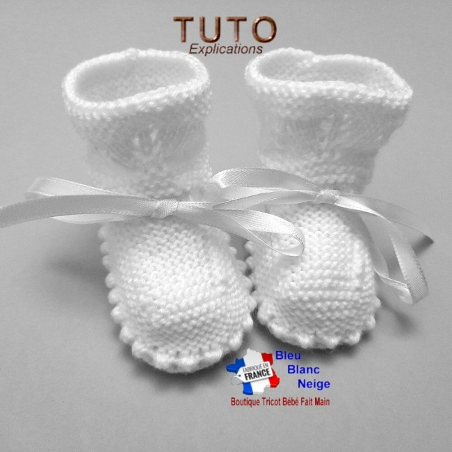 Patron tricot bébé Naissance PDF layette à tricoter