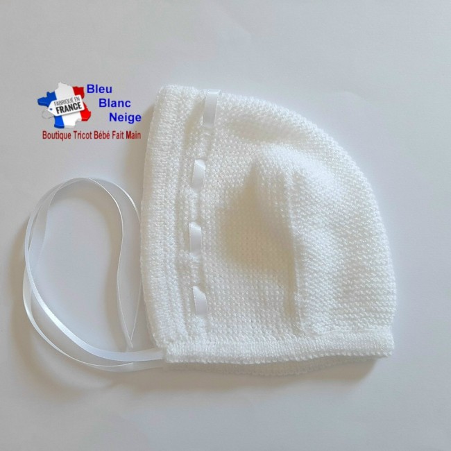 Ensemble layette bébé tricoté main 