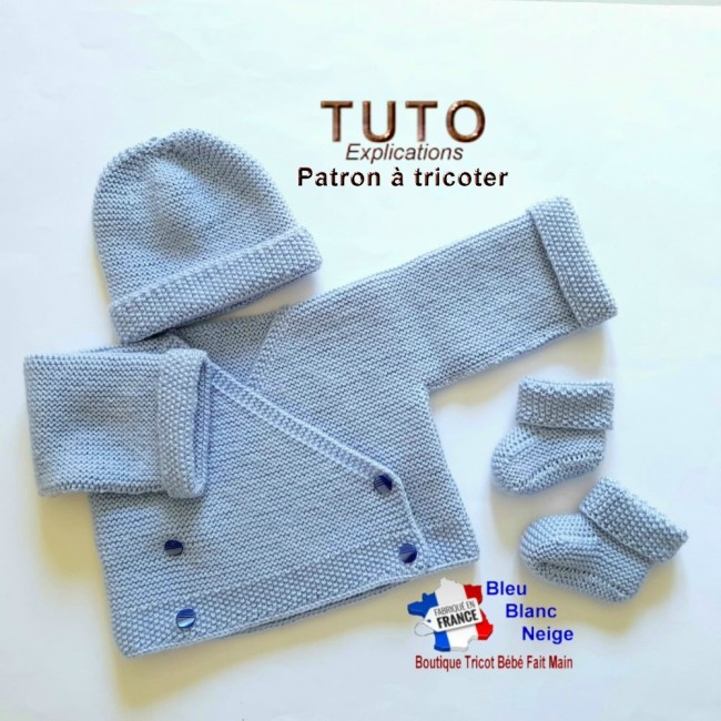 Patron à tricoter layette tricot bébé