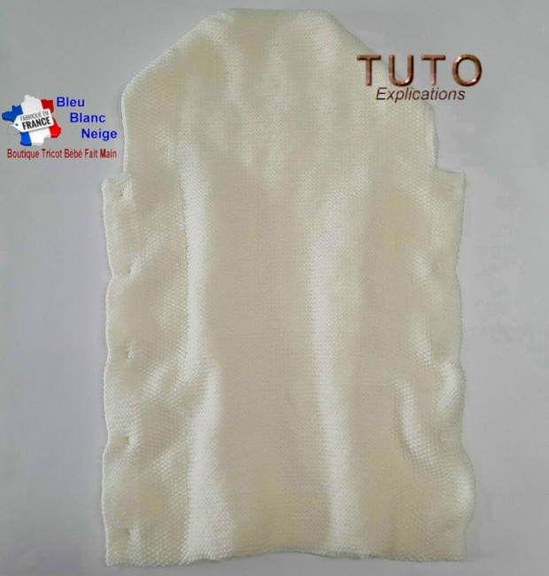 tu-225 nid ange tricot bebe patron a tricoter 05 Nid d'ange tricot bébé à tricoter