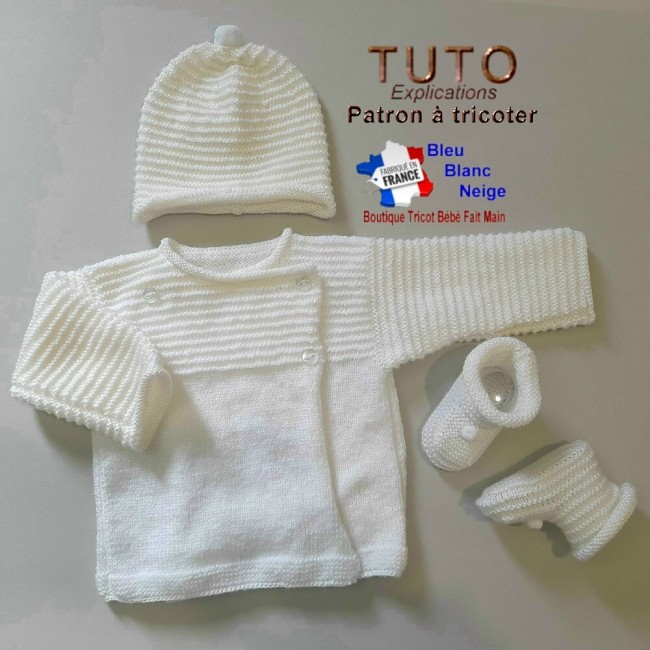 Patron à tricoter modèle tricot bébé