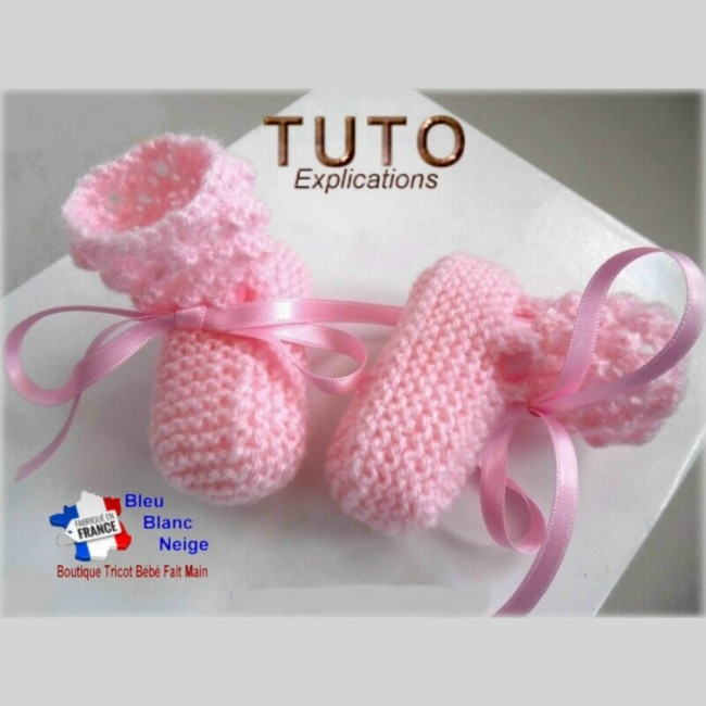 Patron bb layette bébé tuto à tricoter laine Bergère de France Modèle tricot bébé à tricoter en calinou