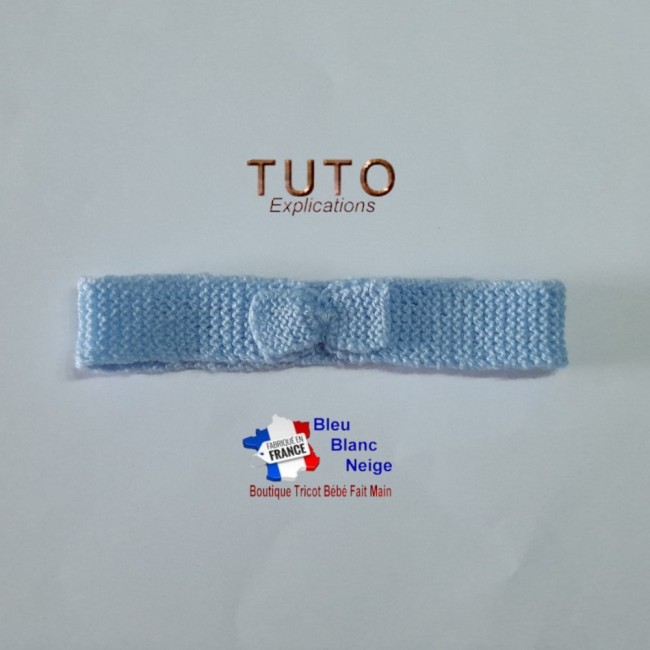 Patron tricot bébé layette
