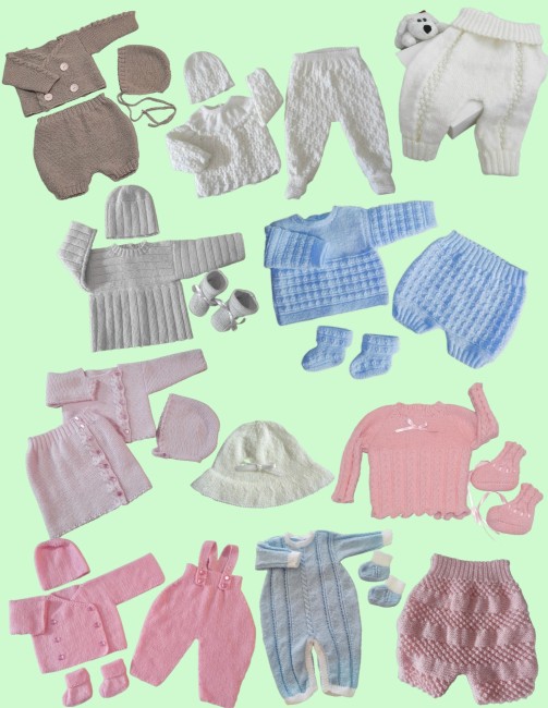 Livre tricot bébé en PDF