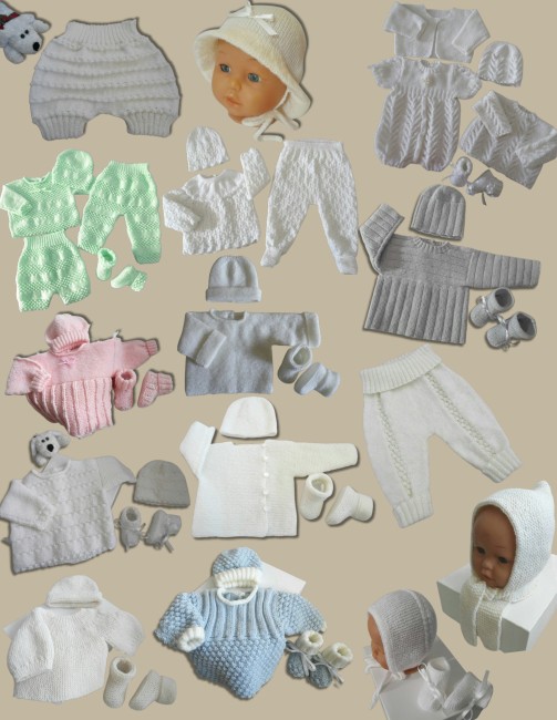 Livre tricot bébé en PDF