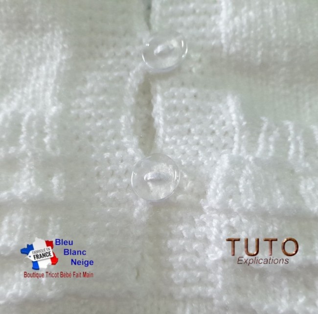 Patron tricot bébé layette