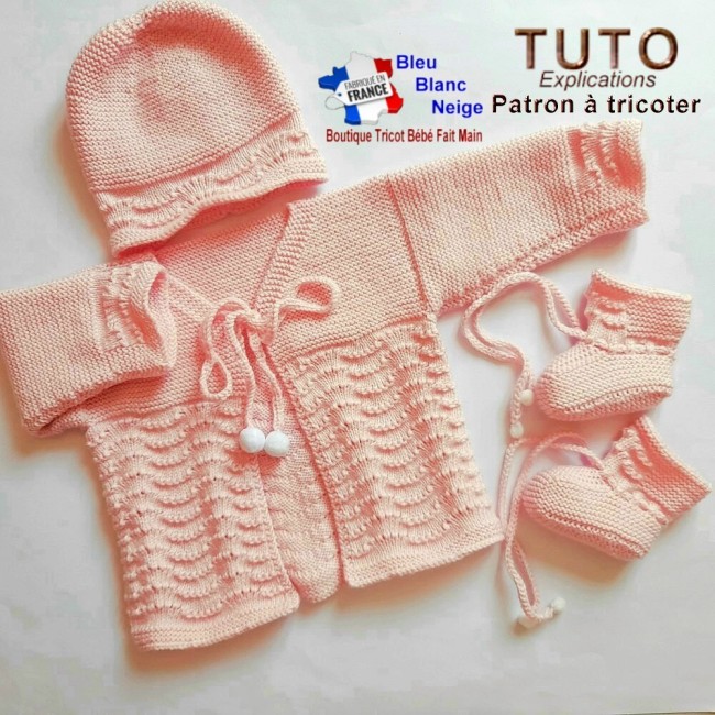 Patron à tricoter tricot bébé 