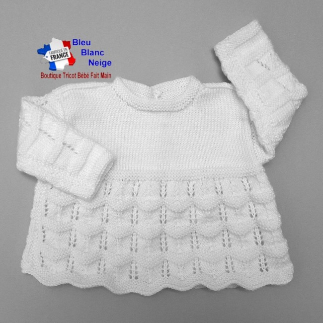 tu-227- Naissance ensemble layette tricot bebe a tricoter 02