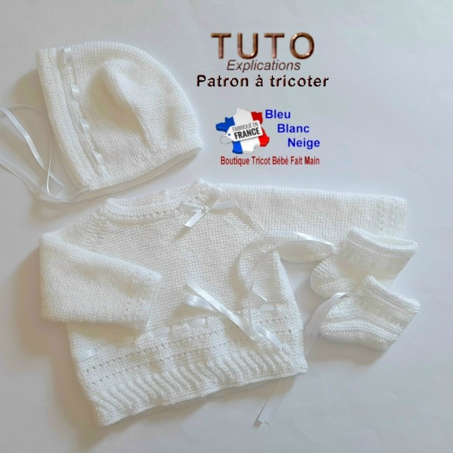 patron a tricoter 241 layette tricot bebe 11