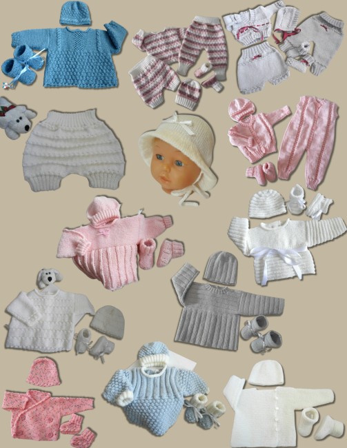 Livre tricot bébé en PDF