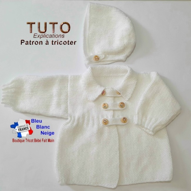 patron tricot layette à tricoter