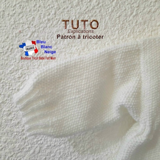patron tricot layette à tricoter