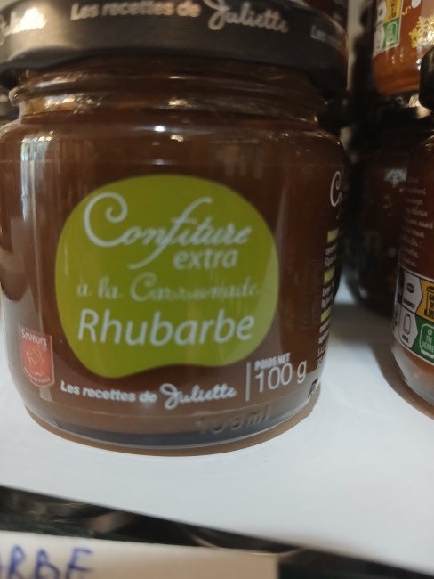 Confiture RHUBARBE - 100g