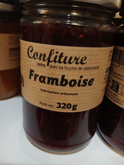 Confiture FRAMBOISE - 320g