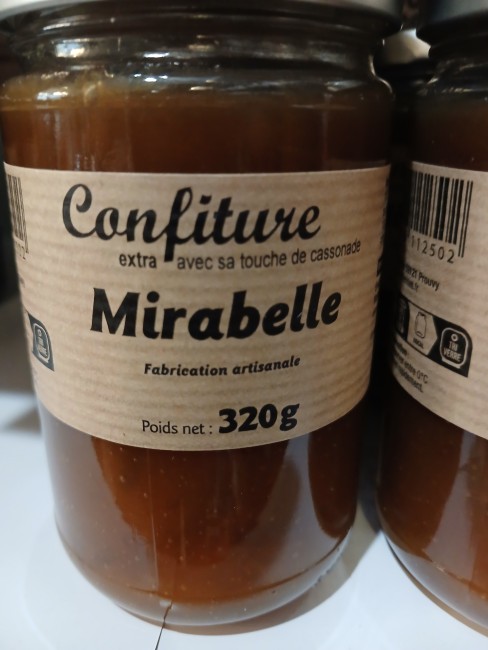 Confiture MIRABELLE - 320g