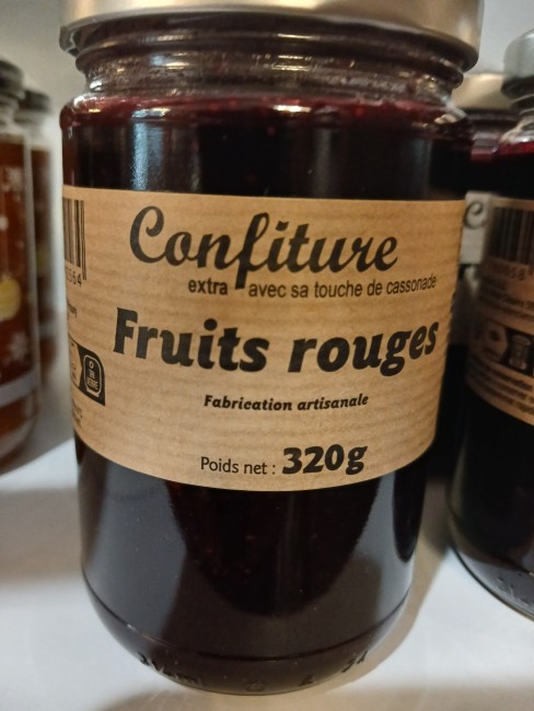 Confiture FRUITS ROUGES - 320g