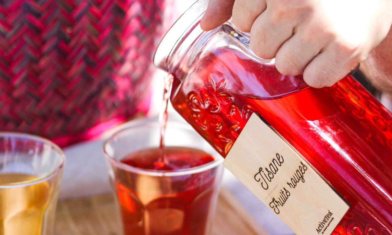Tisane fruits rouges