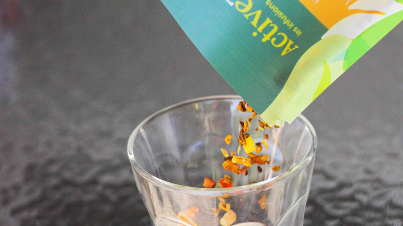 Tisane glacée mangue-orange