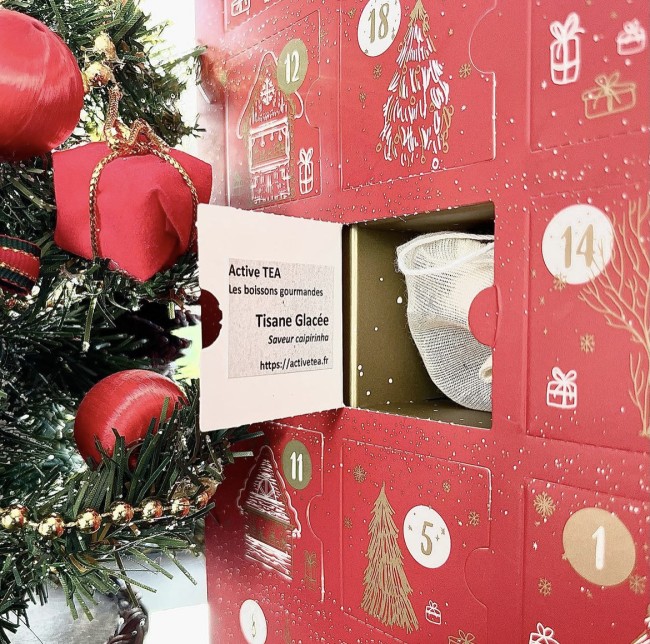 Calendrier de l'avent Active Tea édition 2025 Calendrier de l'avent Active Tea édition 2025