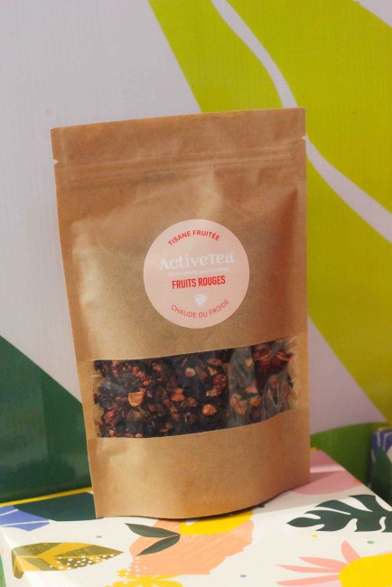 Tisane glacée fruits rouges