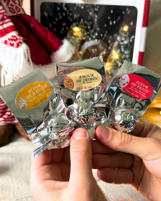 Coffret fleurs de thé