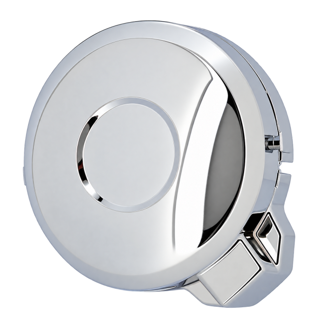 Dispositif circulaire chromé réfléchissant