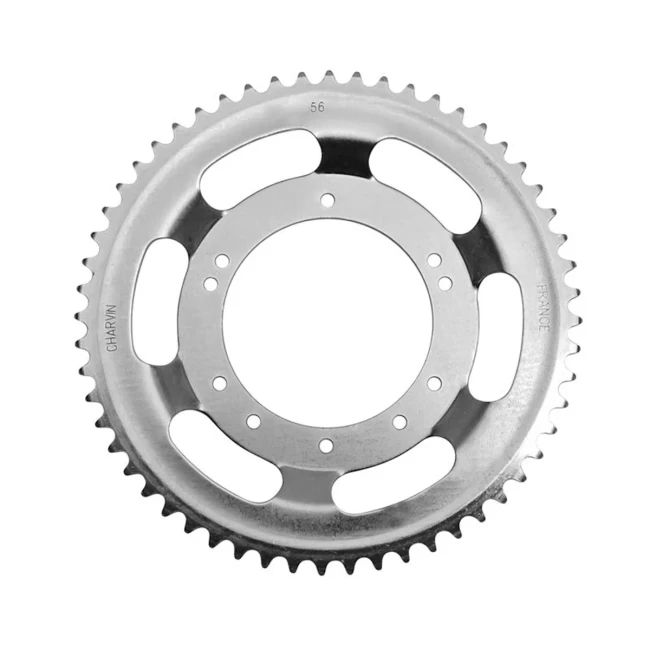 Couronne 56 dents Ø98 mm cambrure 14 mm Peugeot 103 jantes bâtons – 10 trous
