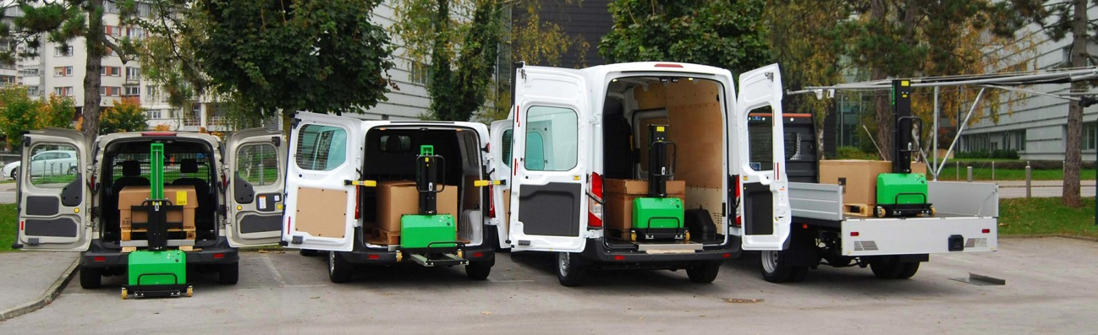 GERBEUR EMBARQUÉ AUTONOME POUR VÉHICULE UTILITAIRE