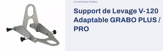 ACCESSOIRES VENTOUSE ÉLECTROPORTATIVE GRABO    