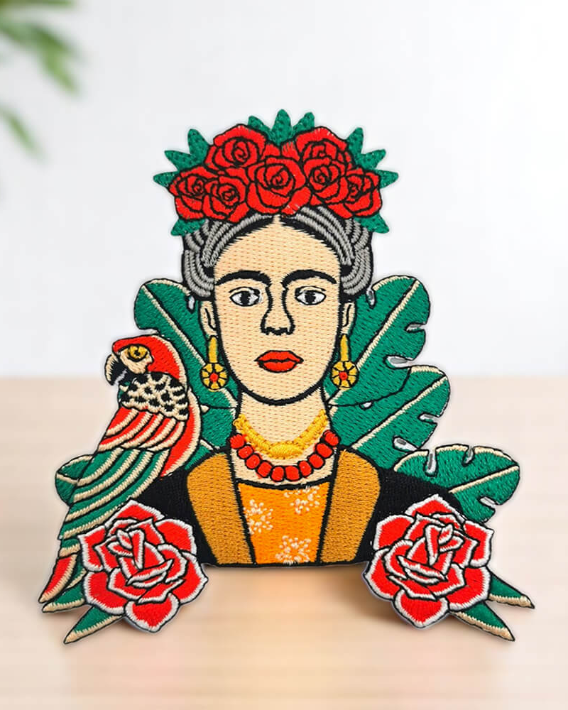 patch artistique Frida Kahlo à thermocoller