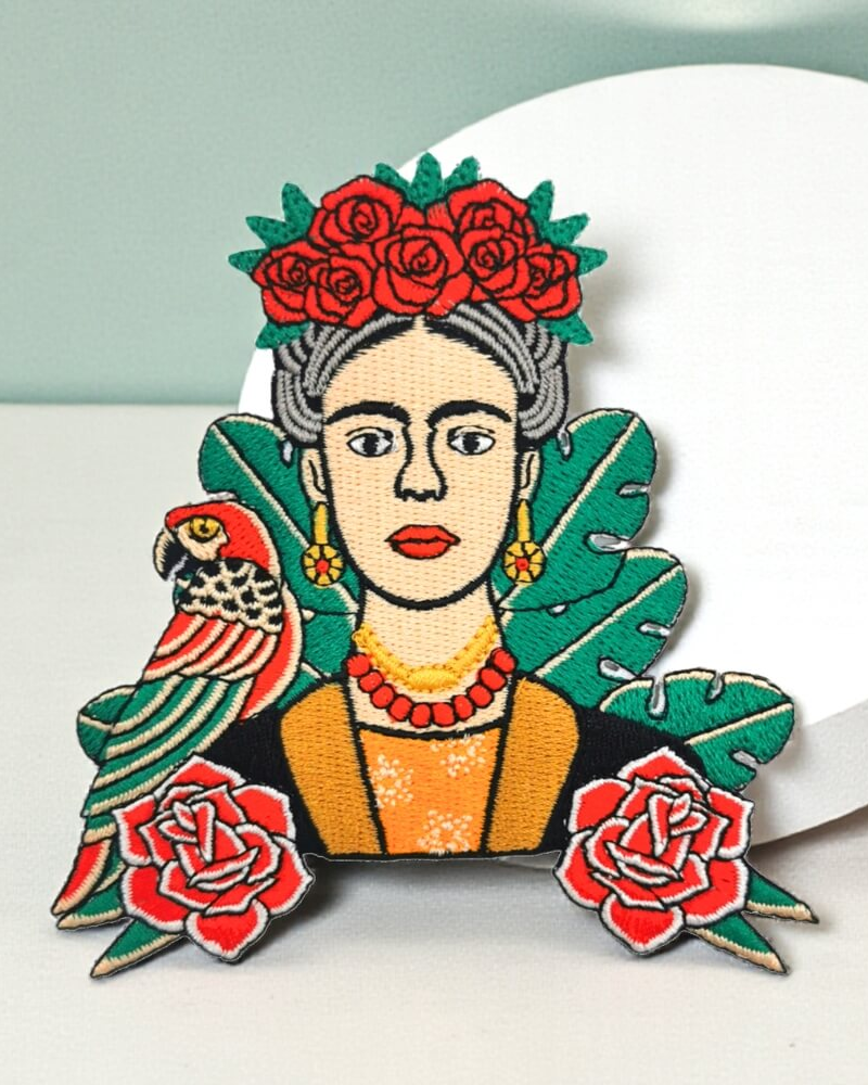 patch artistique Frida Kahlo à thermocoller