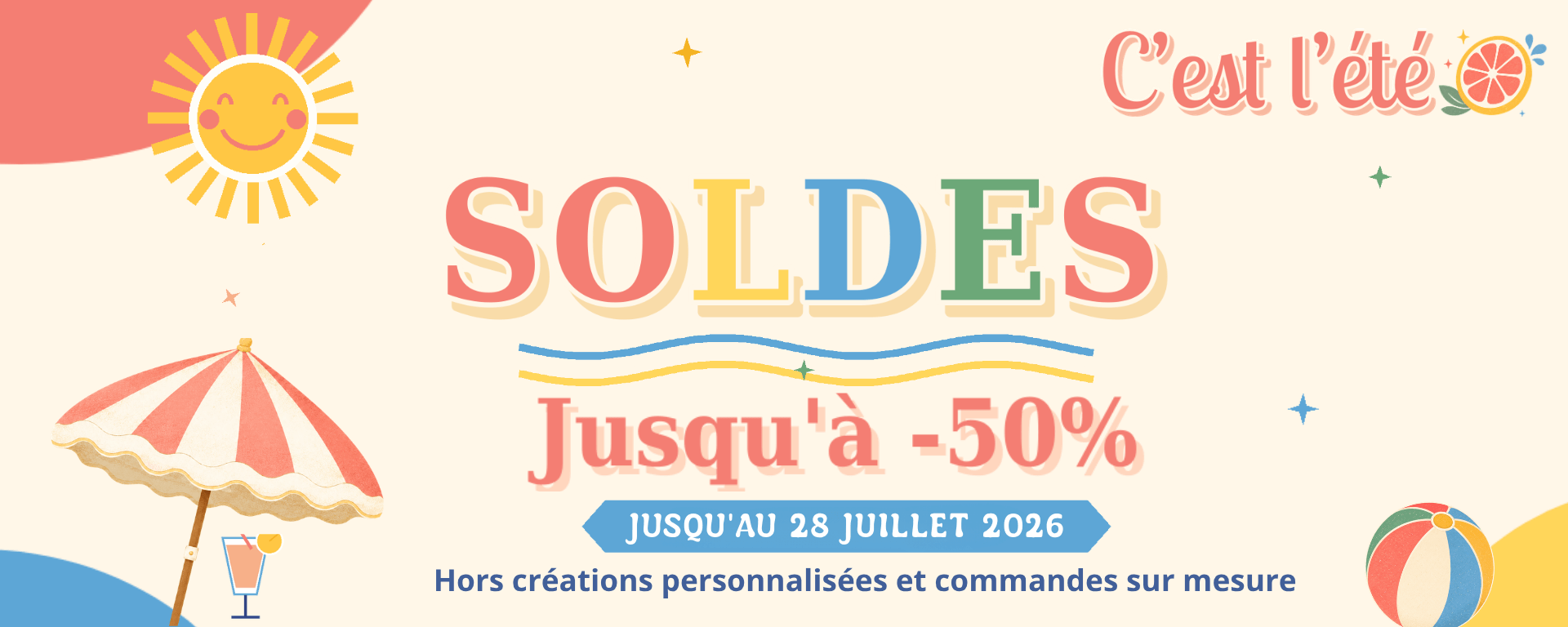 SAPERLIPOPETTE : SOLDES ETE 2026