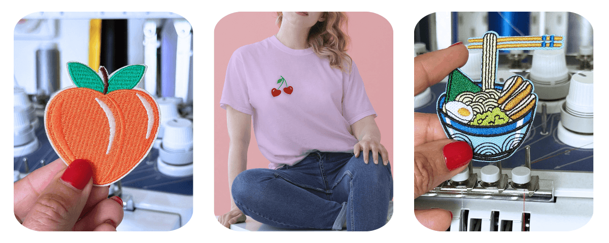 Patchs brodés Saperlipopette pour personnaliser vêtements et accessoires