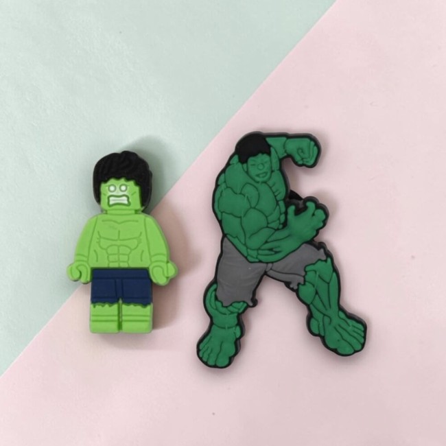 shoe charms HULK pour sabots type crocs